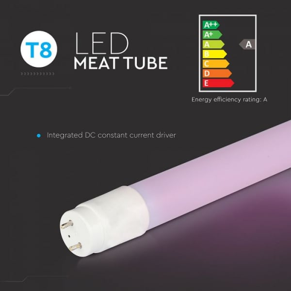 Tub LED T8 18W 120 Cm Iluminat LED Carne [1]