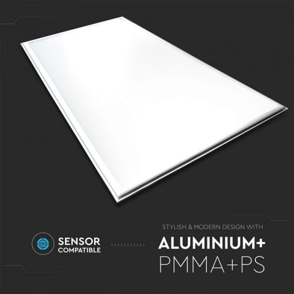 Panou LED 45W 1200x600 mm Alb rece - driver inclus - High lumen A++ [5]
