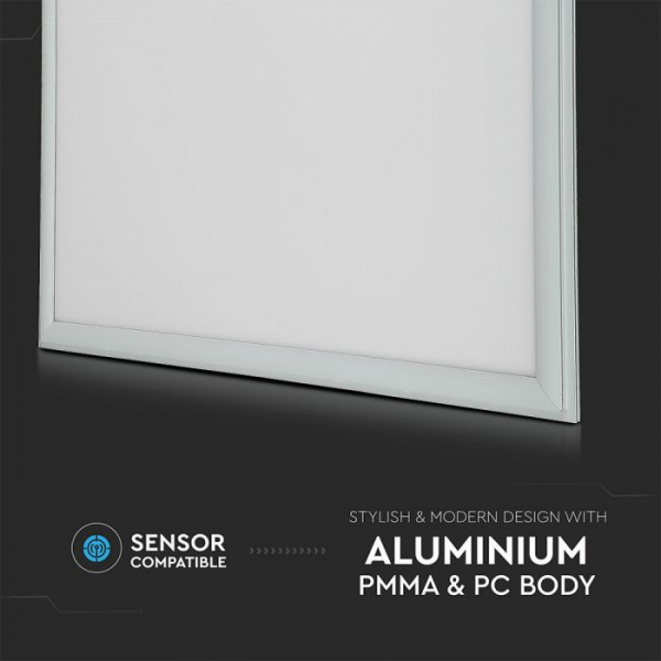 Panou LED 36W 600x600 mm Alb rece - driver inclus - High lumen A++ [4]