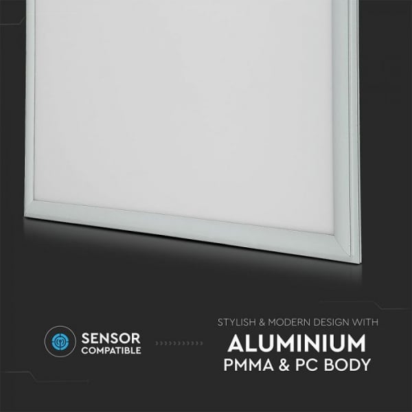 Panou LED 36W 600x600 mm Alb cald - driver inclus - High lumen A++ [4]