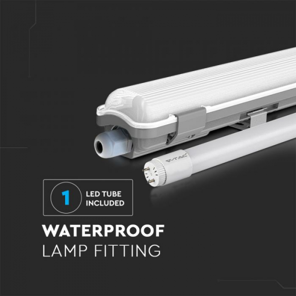 Lampă LED IP65 echipata cu Tub 1500mm 1*22W Alb natural [2]