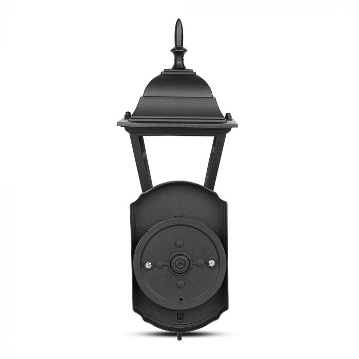Lampa de Gradina tip Felinar 1xE27 Corp Negru Mat [10]