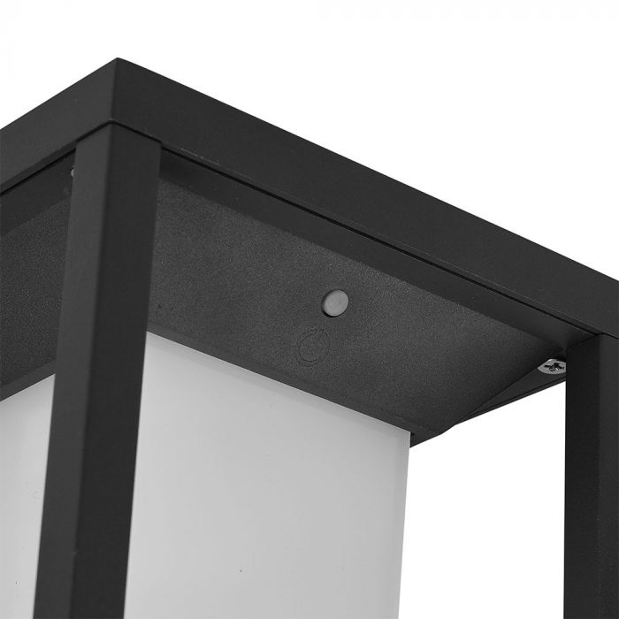 Lampa LED Solar Cip SAMSUNG 2W Cu Senzor Corp Gri Alb Cald [9]