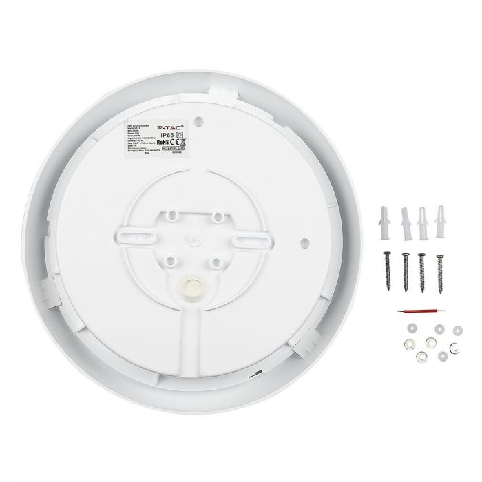 Plafoniera LED 15W Cu Kit De Emergenta Cip SAMSUNG Rotunda Alb Neutru-3 Ani Garantie [9]