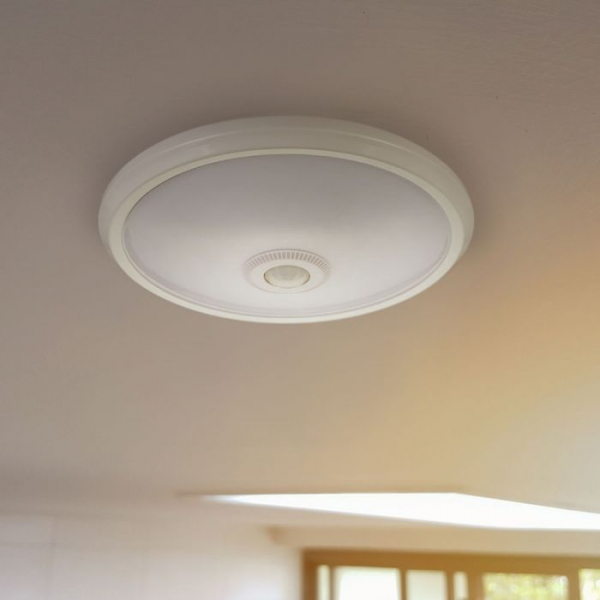 Plafoniera LED Alba Rotunda 12W Cu Senzor CIP SAMSUNG Alb Neutru/Alb Rece [8]