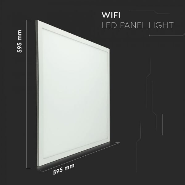 Panou LED SMART 40W 600x600mm Compatibil Cu AMAZON ALEXA Si GOOGLE HOME 3 In 1 [5]