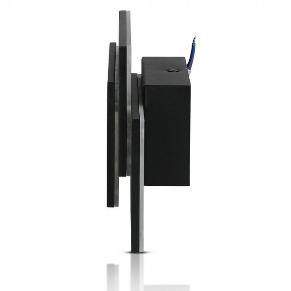 Aplica LED 12W Tripla Neagra IP20 Alb Natural [6]