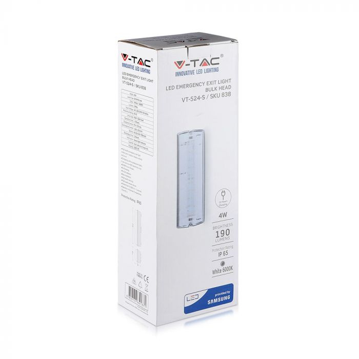 Lampa LED De Urgenta Tip Exit 4W Cip Samsung Montaj Aparent [3]