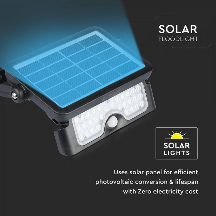 Proiector LED 5W Incarcare Solara Corp Negru Alb Natural [7]