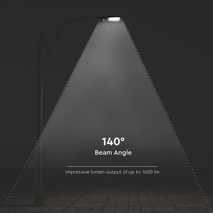 Lampă stradală LED 15W Corp Negru Alb Natural/Alb Rece [6]