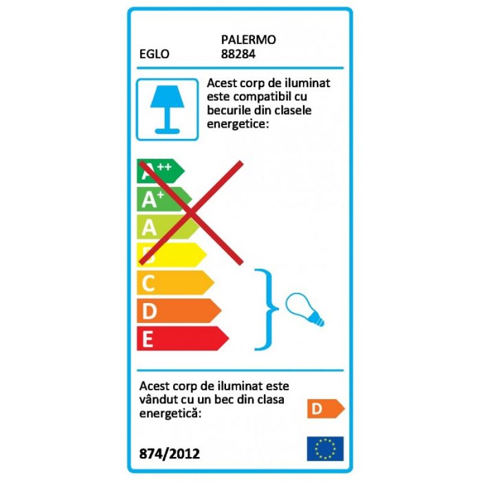 Aplica baie EGLO PALERMO 88284 [3]