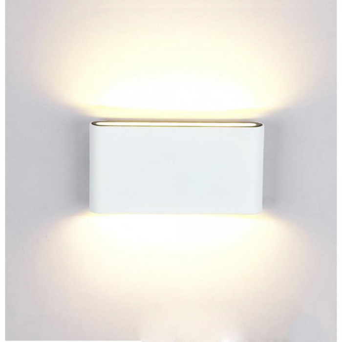 Aplica LED de exterior extra-plata, 12W=75W, 3000K, lumina calda, 1080Lm, IP65 SPN75974 [2]