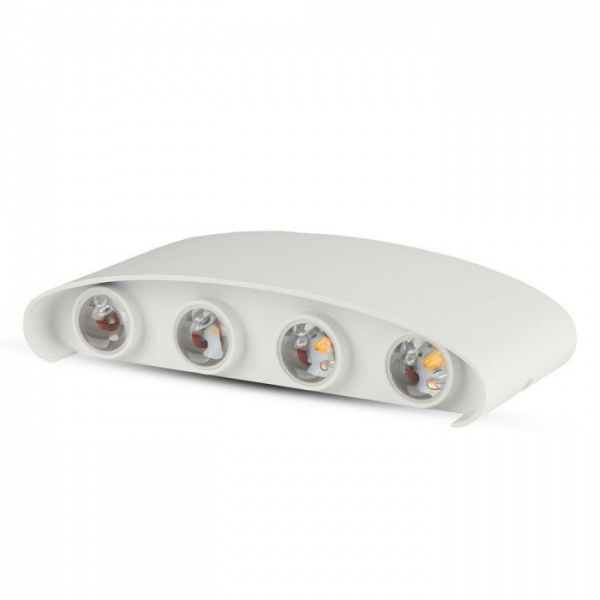 Aplica LED Alba 8W Iluminare Sus si Jos Alb Cald/ Alb Natural [7]