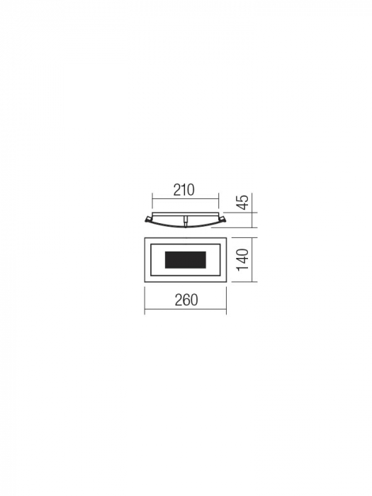 Aplica Redo Ra, sticla, argint, LED, 10W, 758 lumeni, alb neutru 4000K, 05-896 [3]