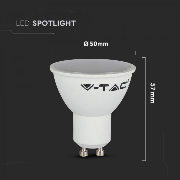 Bec Spot LED 5W GU10 - Alb Cald/Alb Natural/ Alb Rece [4]