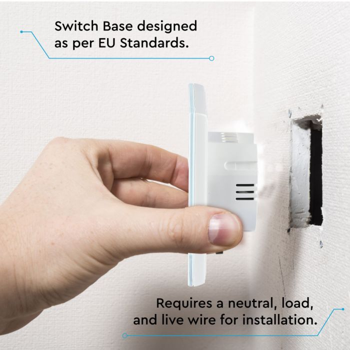 Intrerupator Wi-Fi Alb 1 Comutator WIFI Compatibil Cu AMAZON ALEXA Si GOOGLE HOME [7]