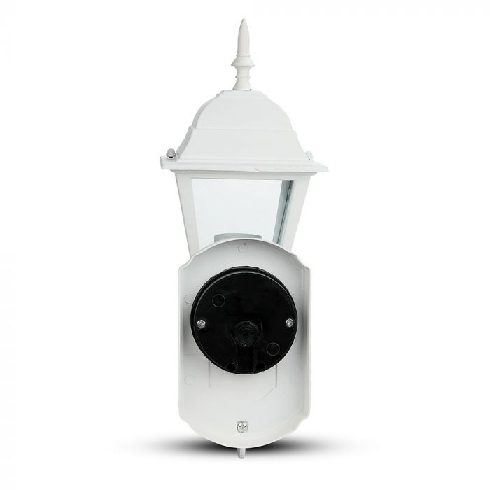 Lampa de Gradina tip Felinar 1xE27 Corp Alb Mat [9]