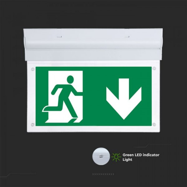 Lampa Led de Urgenta tip Exit 2W chip Samsung 5 ani Garantie [3]