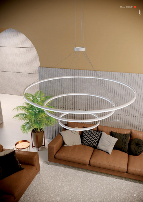 Suspensie Redo Orbit, negru mat, LED, 200W 01-2247 [3]