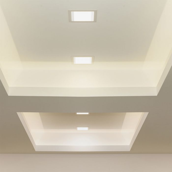 Panou LED 36W patrat Alb rece montaj Incastrat [2]