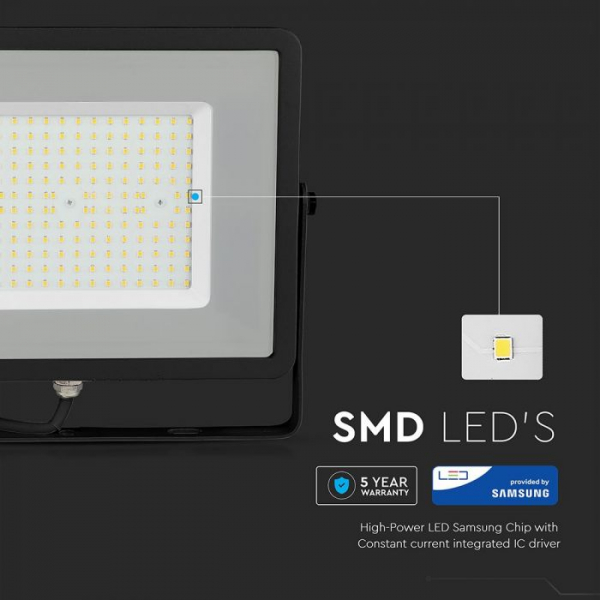 Proiector LED 100W corp negru SMD Chip Samsung 120 lm/W [2]