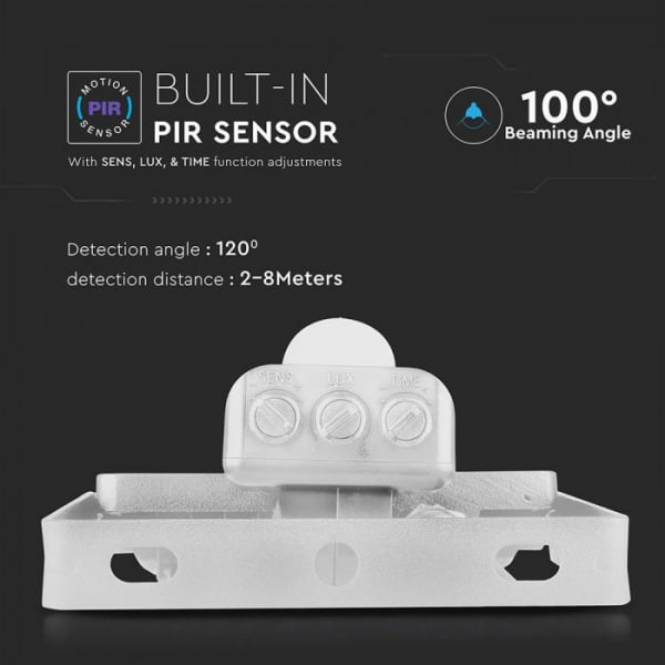 Proiector LED 10W cu senzor crepuscular si de prezenta ,cip SAMSUNG 5 ani garantie [8]
