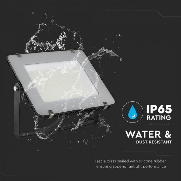 Proiector LED 200W Slim Chip SAMSUNG Corp Negru lumina rece [7]