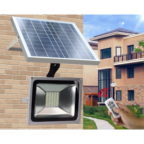 Kit Proiector LED Solar 50W 7.4V 10.000mAh [4]