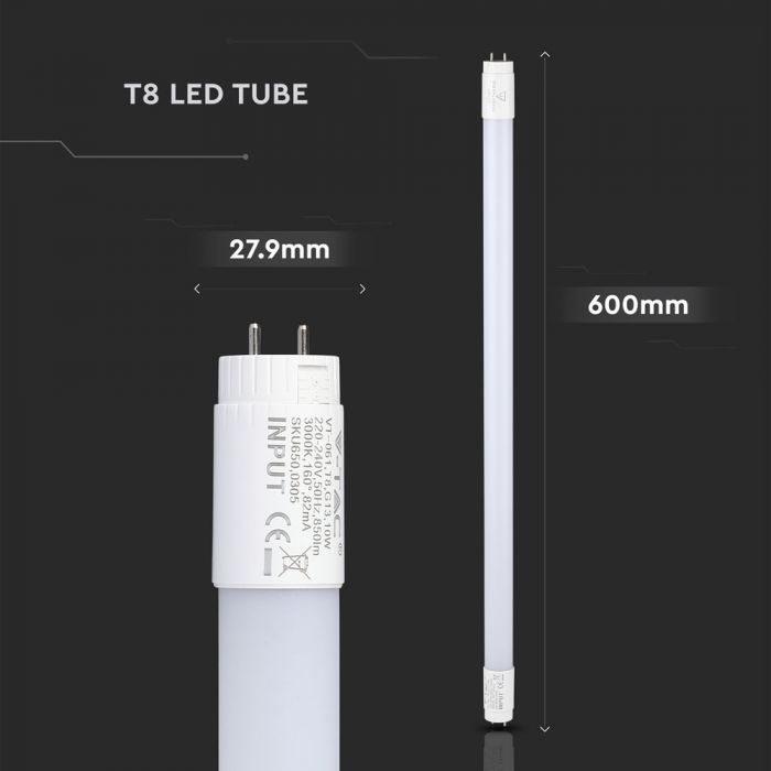 Tub LED cu CIP SAMSUNG - 60cm 10W G13 4000K- 5 Ani Garantie [3]