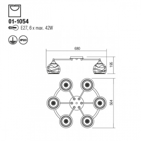 Lustra Redo Vivienne 01-1054 [2]