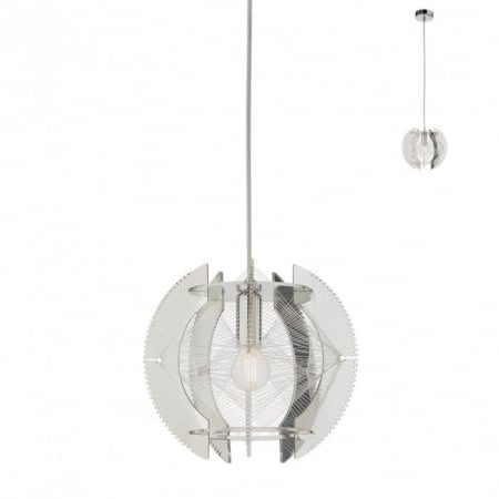 Candelabre, Lustre și Pendule LED - Pendul Redo Arcadia din metal cromat  01-1245