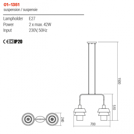 Lustra Redo Taipi 01-1351 [3]