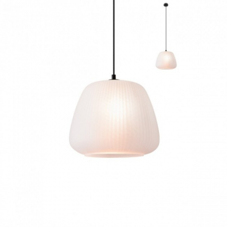 Candelabre, Lustre și Pendule LED - Pendul Redo Waki din sticlă satinată la exterior 01-1419