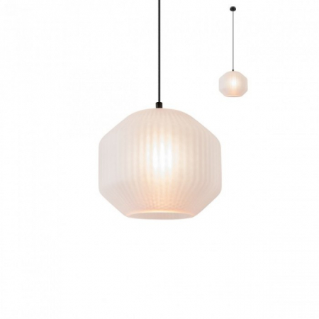 Candelabre, Lustre și Pendule LED - Pendul Redo Waki din sticlă satinată la exterior 01-1420