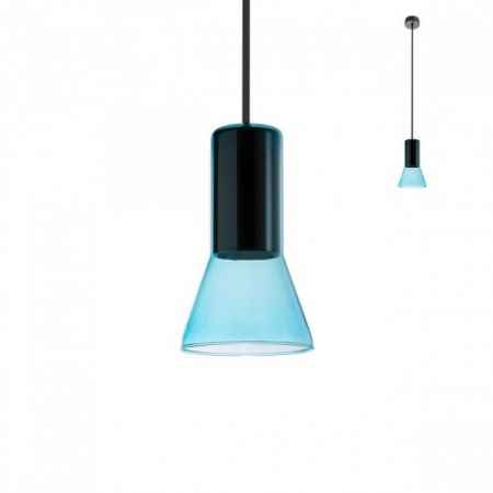 Candelabre, Lustre și Pendule LED - Pendul Redo Jano, bleu, 1XE27 01-1688