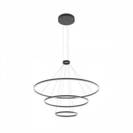Candelabre, Lustre și Pendule LED - Suspensie Redo Orbit, negru mat, LED, 150W 01-2244