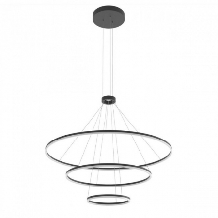 Candelabre, Lustre și Pendule LED - Suspensie Redo Orbit, negru mat, LED, 200W 01-2247