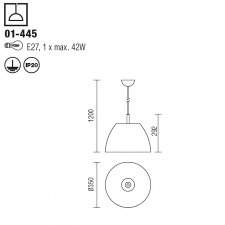 Pendul Redo Moby 01-445 [2]