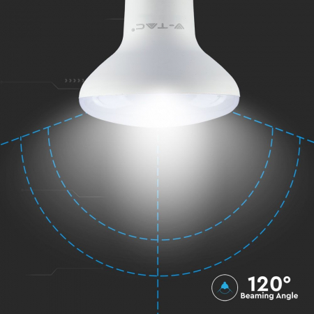 Bec LED 10W E27 R80 Cip SAMSUNG Alb Rece 137 [5]