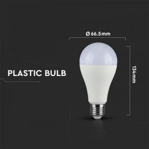 Bec LED 18W  E27 Alb Cald/Alb Natural/Alb Rece [2]