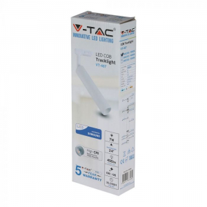 Proiector LED 7W Pe Sina Corp Alb IP20 Chip Samsung Alb Cald- 5 ani Garantie [2]