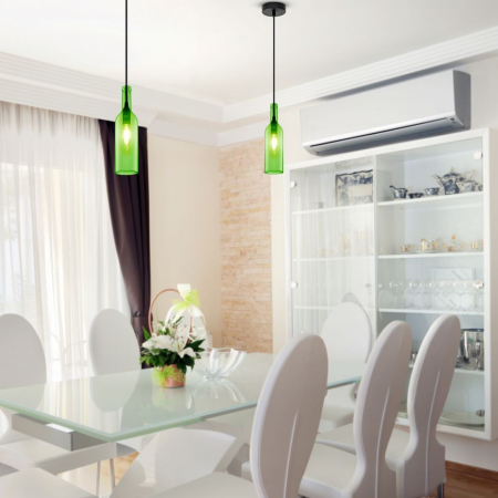 Pendul LED tip Sticla verde E14 5 Ani Garantie [3]