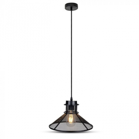 Candelabre, Lustre și Pendule LED - Pendul Suspendat Plasa Metalica Ø285mm 5 Ani Garantie