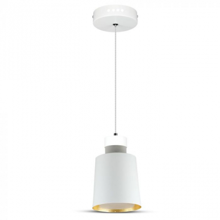 Candelabre, Lustre și Pendule LED - Pendul LED Suspendat 120mm x190mm 7W Corp Alb - Lumina Calda/Neutra LED incorporat