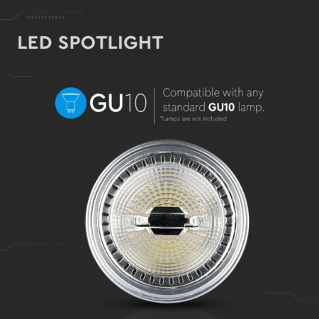 Bec LED Spot  AR111 12W GU10 unghi  40° Alb cald/Alb Natural/Alb Rece-Dimabil [1]