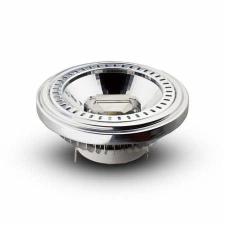 Surse de Iluminat - Bec spot LED AR111 15W 12V unghi disp. 40° Alb cald/Alb Rece