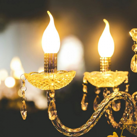 Bec LED Filament Flacara 4W E14 Clar - Alb Cald/Alb Natural [4]