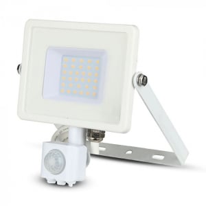 Proiector LED 30W cu senzor crepuscular si de prezenta, cip SAMSUNG 5 ani garantie [0]