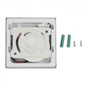 Panou LED Premium aparent 18W patrat Alb cald montaj Aplicat [8]