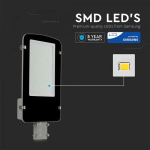 Corp Stradal LED 100W Cip Samsung Corp Gri Alb Rece- 5 Ani Garantie [4]